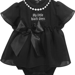 Baby Girl My Little Black Dress (6-12m) NWT